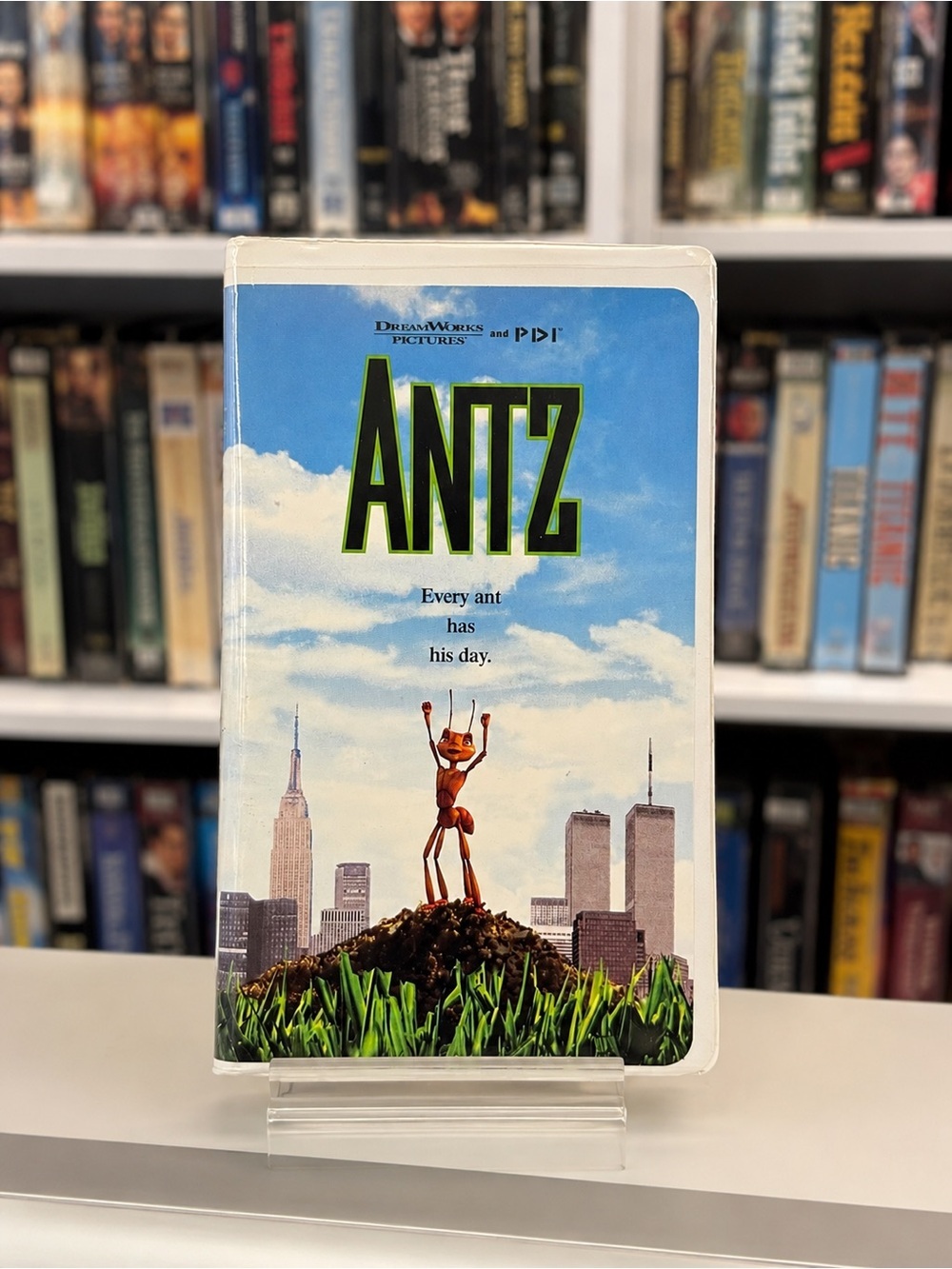 Antz VHS Tape DreamWorks 1998 Family Animated Movie PG Great Condition